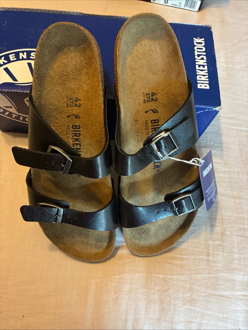 Birkenstock Sydney Black licorice